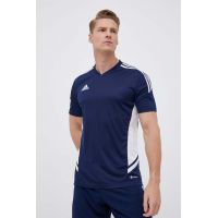 adidas Performance tricou de antrenament Condivo 22 culoarea albastru marin, cu imprimeu