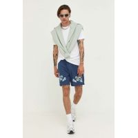 Abercrombie & Fitch pantaloni scurți din amestec de in