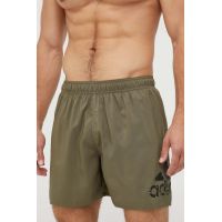 adidas Performance pantaloni scurti de baie culoarea verde