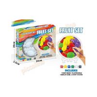 Medalion ghips de pictat - Fructe Engros