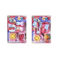 SET BUCATARIE CU CARTON BUMBAC 2 TIPURI Engros