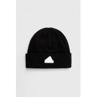 adidas căciulă de lână culoarea negru, din țesătură uni IB2648