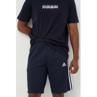adidas pantaloni scurti barbati, culoarea albastru marin