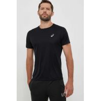Asics tricou de alergare Core culoarea negru, neted