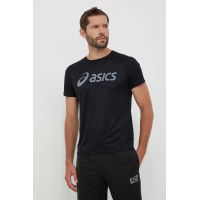 Asics tricou de alergare culoarea negru, cu imprimeu