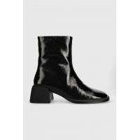 Vagabond Shoemakers cizme de piele ANSIE femei, culoarea negru, cu toc drept, 5445.060.20