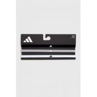 adidas Performance bentițe pentru cap 3-pack culoarea alb IK0471