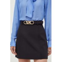 MICHAEL Michael Kors fusta culoarea negru, mini, drept