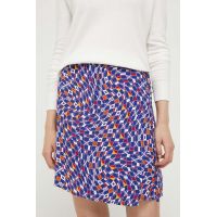 Tommy Jeans fusta culoarea albastru marin, mini, creion