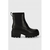 Timberland botine Everleigh Boot Chelsea femei, culoarea negru, cu platforma, TB0A5YFR0151