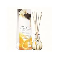 Difuzor cu betisoare parfumate Pure Essence, Vanilie si flori de portocala, 50 ml Engros