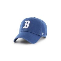 47brand șapcă de baseball din bumbac MLB Boston Red Sox culoarea albastru marin, cu imprimeu