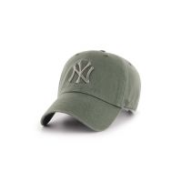 47brand șapcă de baseball din bumbac MLB New York Yankees culoarea verde, cu imprimeu  B-RGW17GWSNL-MSA