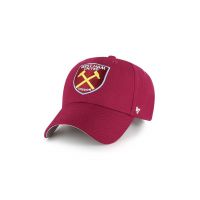 47brand șapcă din amestec de lână EPL West Ham United FC culoarea rosu, cu imprimeu