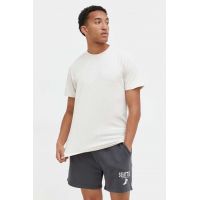 Abercrombie & Fitch tricou barbati, culoarea gri, melanj