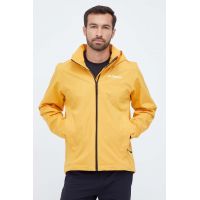 adidas TERREX geaca de ploaie Multi RAIN.RDY barbati, culoarea galben