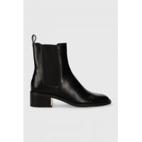 Answear Lab cizme femei, culoarea negru, cu toc drept