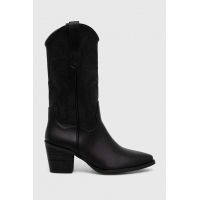 Answear Lab cizme X limited collection NO SHAME femei, culoarea negru, cu toc drept