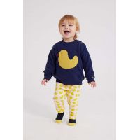 Bobo Choses pulover bebe culoarea albastru marin