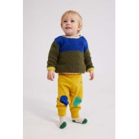 Bobo Choses pulover bebe culoarea verde