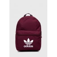 adidas Originals rucsac culoarea bordo, mare, cu imprimeu