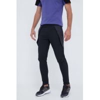 adidas pantaloni de trening culoarea negru, cu imprimeu