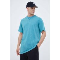 adidas tricou din bumbac culoarea turcoaz, modelator