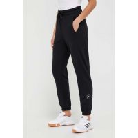 adidas by Stella McCartney pantaloni de trening culoarea negru, uni IB6860