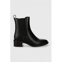 Answear Lab cizme femei, culoarea negru, cu toc drept