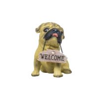 Decoratiune pentru gradina, din rasina, model catel, inaltime 20cm / ZTS 8013 Engros