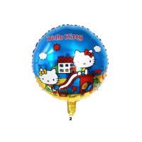 En-gros Balon din folie metalizata, figurine animate, cu bat pentru sustinere, 44.5×50cm