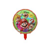 En-gros Balon din folie metalizata, figurine animate, cu bat pentru sustinere, 44.5×50cm
