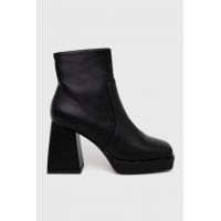 Answear Lab botine femei, culoarea negru, cu toc drept