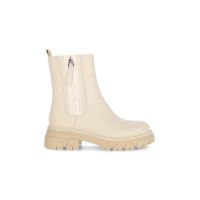 Mexx cizme Keira femei, culoarea alb, cu toc plat, MXTY020501W