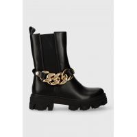 Answear Lab cizme femei, culoarea negru, cu platforma