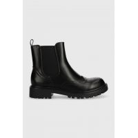 Answear Lab cizme femei, culoarea negru, cu platforma