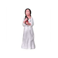 Alba ca zapada din ceramica, inaltime 51 cm / EXT 10153 Engros