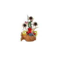 Aranjament, ulcior mic cu flori / EXT 10392 Engros