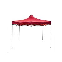 Cort pavilion metalic pentru gradina, evenimente, impermeabil anti soare dimensiune 3x3 metri / CC 9849 rosu Engros