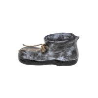 Decoratiune pentru gradina, din ceramica, bocanc mare cu suport pentru flori, inaltime 14.5cm, lungime 32cm / EXT 10218_1 Engros