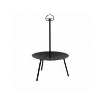 Gratar disc din otel, picioare detasabile, maner detasabil diametru 51cm / 5232 Engros