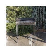 Gratar metalic pe carbuni cu 2 nivele 60x37cm / EXT 5720 Engros