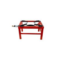 Pirostrie pe gaz cu un foc de exterior, portabila, material fonta si otel, 38.5x38.5x23 cm / ZTS 5560 Engros