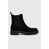 Medicine botine culoarea negru, cu platforma