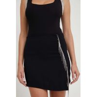 Answear Lab fusta culoarea negru, mini, drept