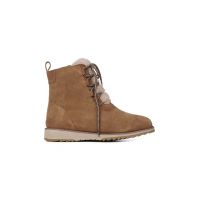 Emu Australia cizme din piele intoarsa Bernice femei, culoarea maro, cu toc plat, izolat, W12998.CHES