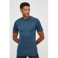 adidas Performance tricou de antrenament Designed 4 Training culoarea verde, neted
