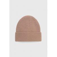 Answear Lab caciula de lana culoarea bej, de lana, din tricot gros