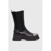 Buffalo cizme Aspha Clf Steel femei, culoarea negru, cu platforma, 1622317