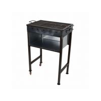 Gratar metalic pe carbuni 62x43x92 cm / 4878 Engros